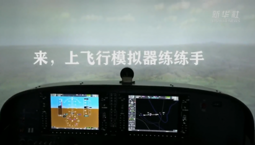 【续写更多春天的故事 走进经济特区国家级新区】来,上飞行模拟器练练手
